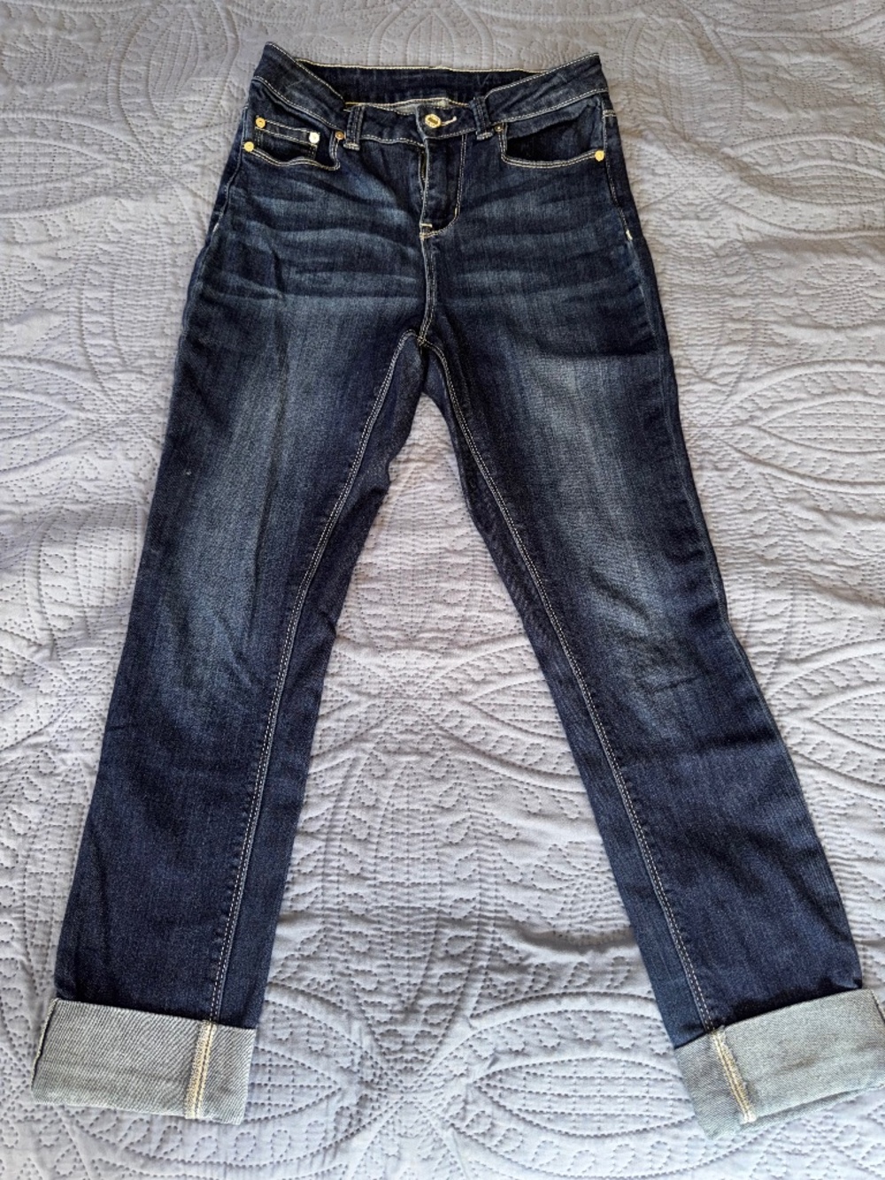 Indigo Rein Crop Jeans